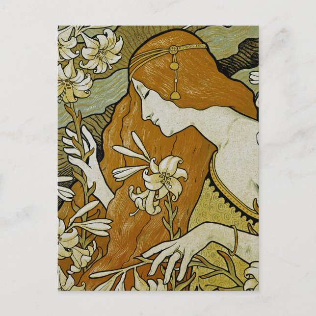 L'Ermitage Art nouveau Vykort (Framsida)