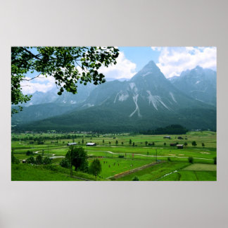 Lermoos-utskrift Poster