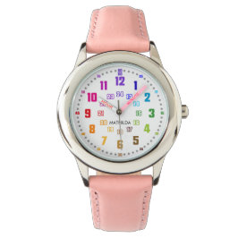  Lernuhr Kinderuhr Schulanfangsgeschenk Armbandsur