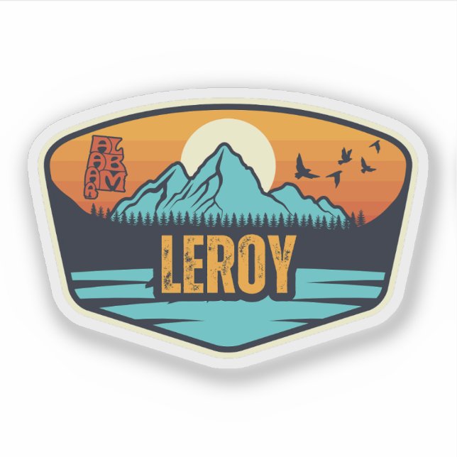 Leroy, Alabama Klistermärken (Framsida)