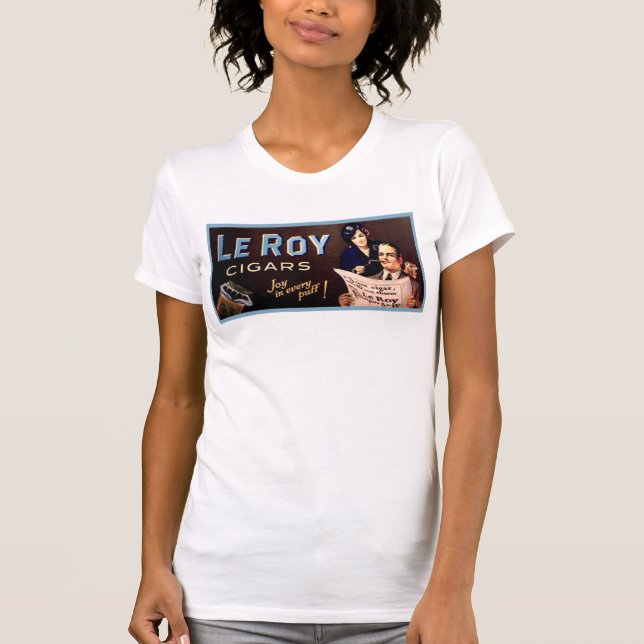 Leroy Cigars T-shirt (Framsida)
