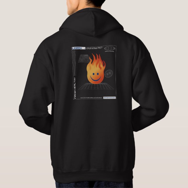 Leroy.exe Hoodie (Baksida)