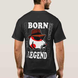 Leroy Koi Born Legend T-shirt med Front Logotyp