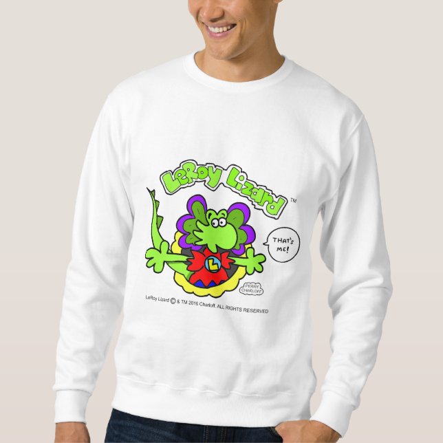 LeRoy Lizard Sweater Lång Ärmad Tröja (Framsida)