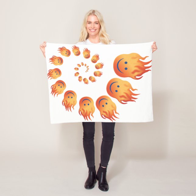 Leroys Illusion Fleece Blanket (På plats)