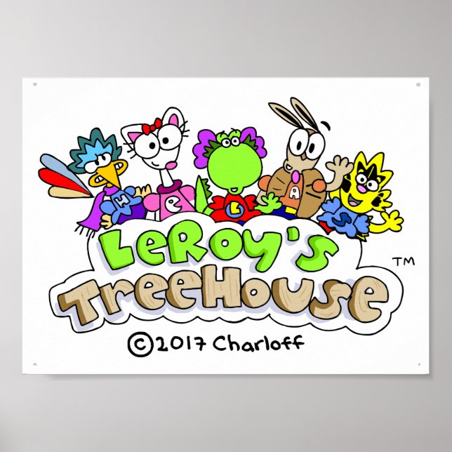 LeRoy's Treehouse Poster (Framsidan)