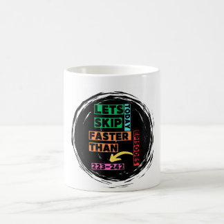 "Lert's Skip Today", "Animera lustigt kaffe mugg" Kaffemugg