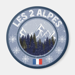 Les 2 Alpes Station de Ski Magnet