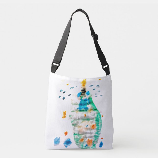 Les 8 maisons axelväska (Framsida)