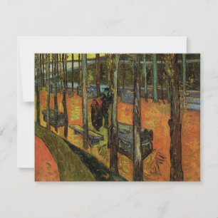 Les Alyscamps (Begravningsplatsen) av Vincent van