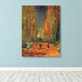 Les Alyscamps (Cemetery) av Vincent van Gogh Canvastryck