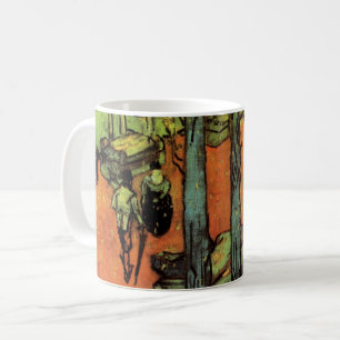 Les Alyscamps, Höstlöv av Vincent van Gogh Kaffemugg