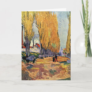 Les Alyscamps (Kyrkogård) av Vincent van Gogh Kort