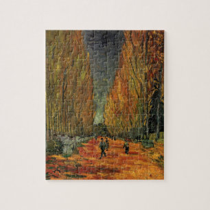 Les Alyscamps (Kyrkogård) av Vincent van Gogh Pussel