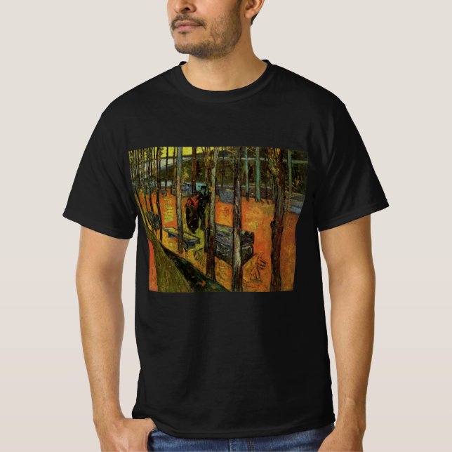 Les Alyscamps (Kyrkogård) av Vincent van Gogh T Shirt (Framsida)