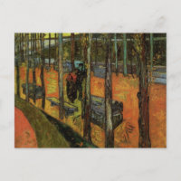 Les Alyscamps (Kyrkogården) av Vincent van Gogh