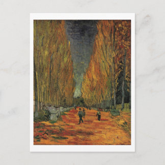 Les Alyscamps Van Gogh Fine Art Vykort