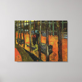 Les Alyscamps, Vincent van Gogh Canvastryck