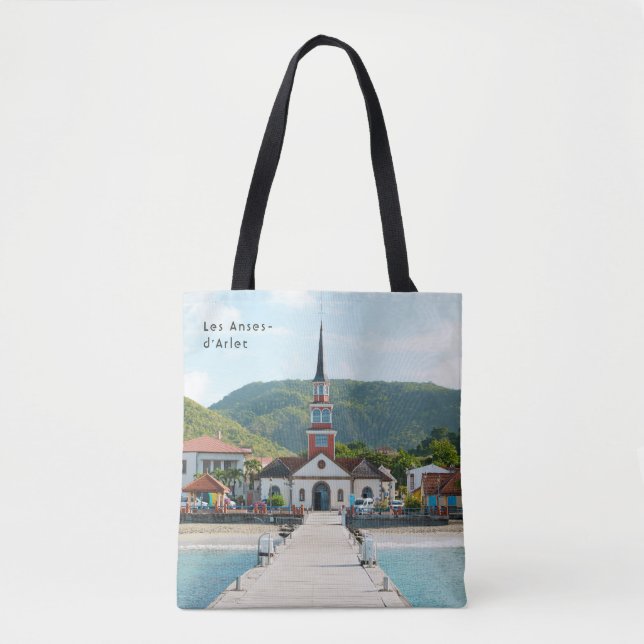 Les Anses-d'Arlet Martinique Scenic Coastal Tygkasse (Framsida)