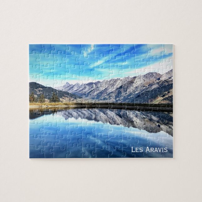 Les Aravis, Fransk Alpernor Pussel (Horisontell)