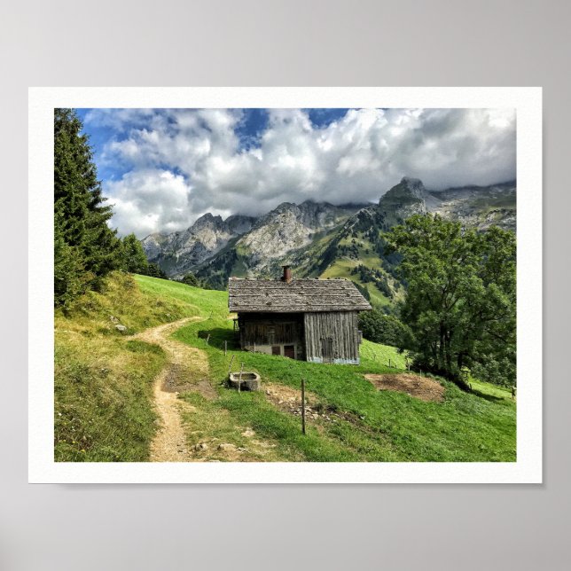 Les Aravis, Haute-Savoie - Fransk Alpernor Poster (Framsidan)