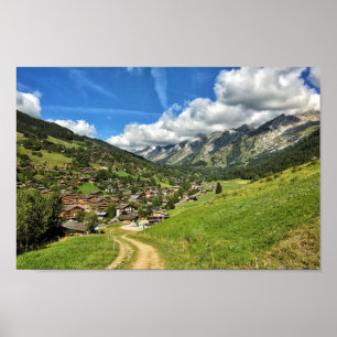 Les Aravis - Haute-Savoie, Fransk Alpernor Poster