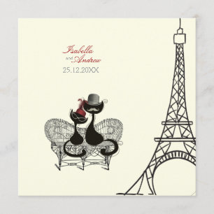 Les Aristochats Noirs - fransk passion 2 Inbjudningar