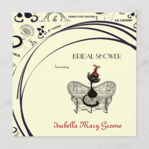 Les Aristochats Noirs - franskens passion Inbjudningar