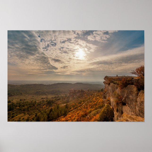 Les Baux-de-Provence, Frankrike Poster (Framsidan)