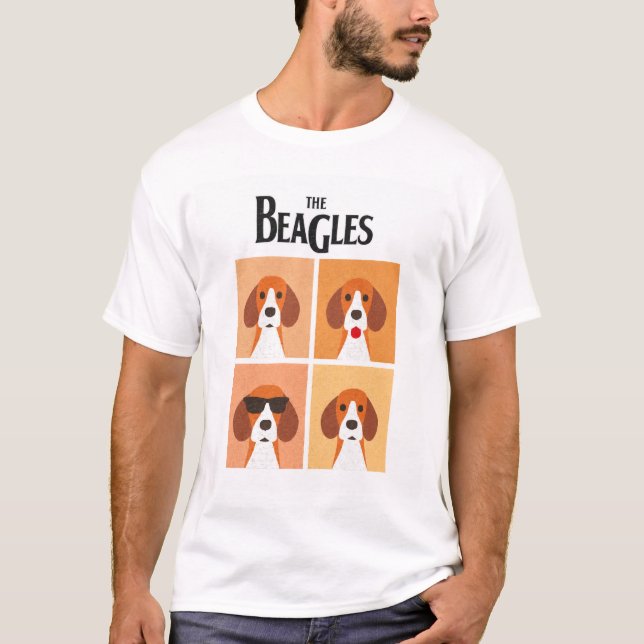 Les Beagles T-shirt graphique (Framsida)
