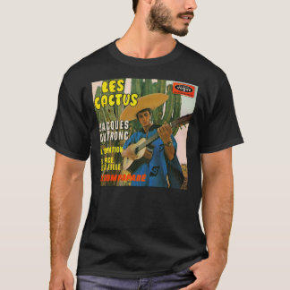 Les Cactus - Jacque Dutronc Album Cover - Fransk 6 T Shirt