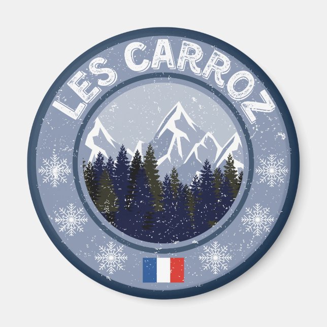 Les Carroz Station de Ski Magnet (Framsidan)