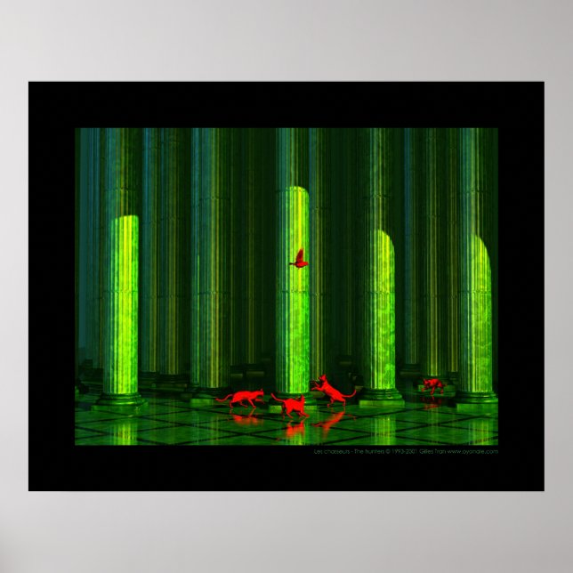 Les chasseurs - Jägarna Poster (Framsidan)