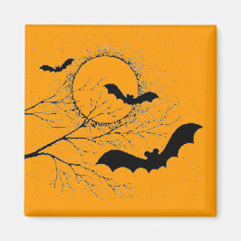 Les chauve-souris d'Halloween - Magnet