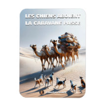 "Les chiens aboient, la caravane passe"
