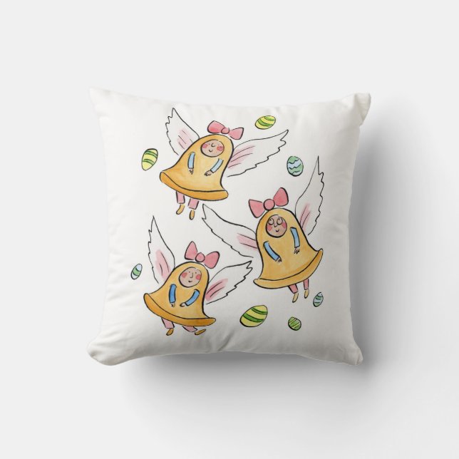 Les Cloches de Pâques Kudde (Framsida)