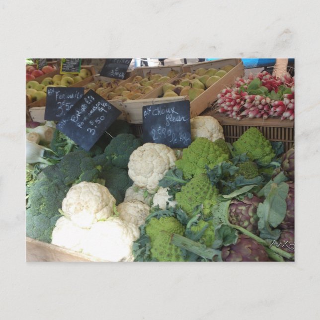 Les Couleurs de la Provence 2: Le Marché Vykort (Framsida)