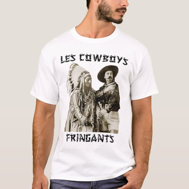 Les cowboysfringants tee (Framsida)