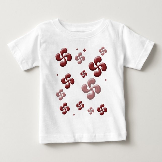 Les croix Basque 3d ! T-shirt (Framsida)