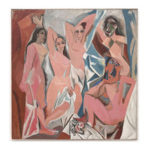 Les Demoiselles d'Avignon - Picasso Cubist Print