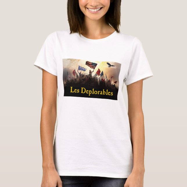 Les Deplorables kvinna T-tröja Tee Shirt (Framsida)