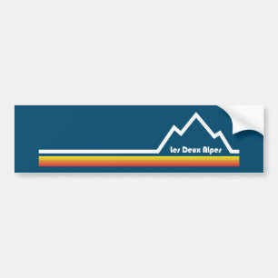 Les Deux Alpes Frankrike Bildekal