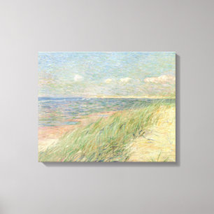 Les Dunes du Zwin, Knokke, 1887 (olja på arbetsyta Canvastryck