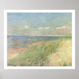 Les Dunes du Zwin, Knokke, 1887 (olja på arbetsyta Poster