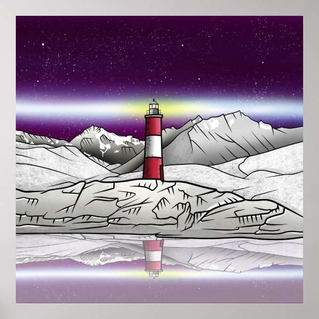 Les Eclaireurs Lighthouse Argentina Poster (Framsidan)