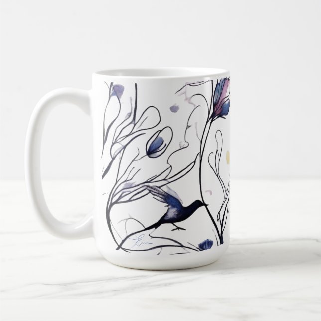Les envolés 2  kaffemugg (Vänster)