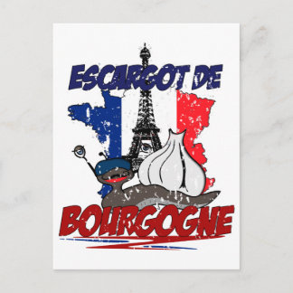 Les escargots vykort