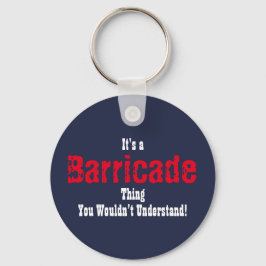 Les Felerables Barricade Keychain Nyckelring