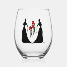Les Femmes 16 oz. Vinklass utan stjälk