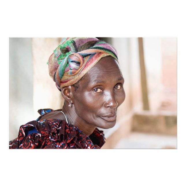 Les femmes africaines.  fototryck (Framsidan)